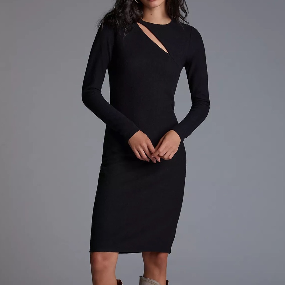 Slim Cut Out Mini Dress